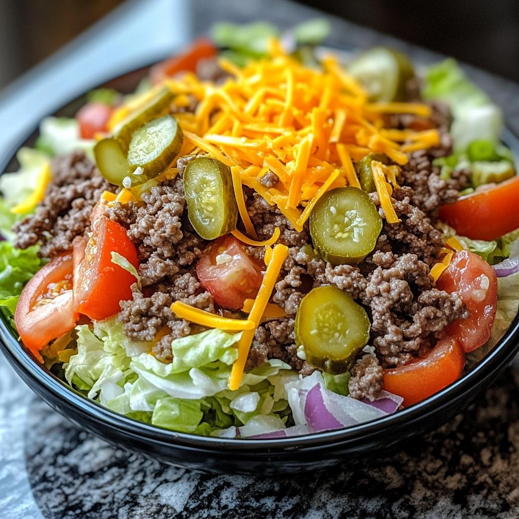 Big Mac Salad - detail 1