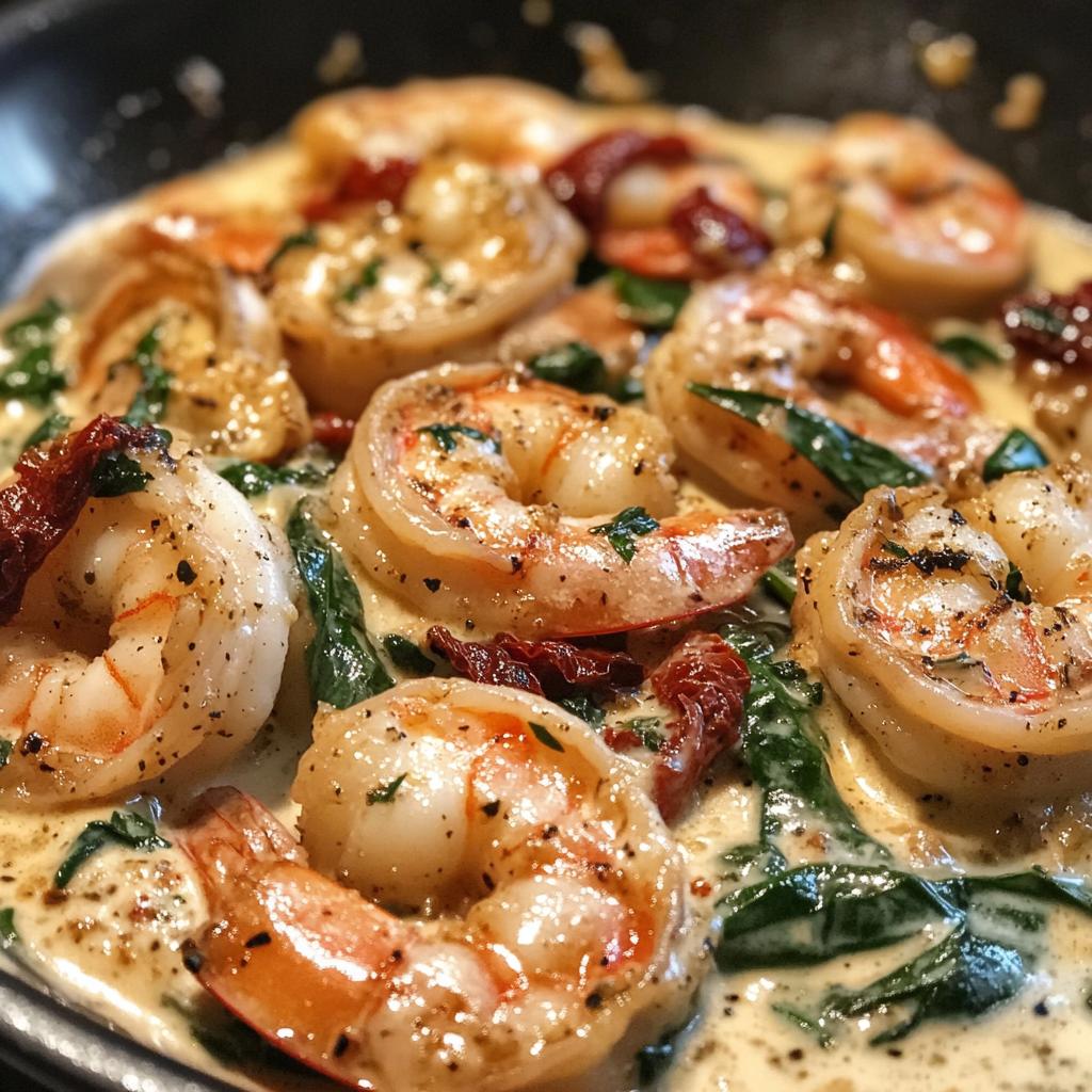 Creamy Tuscan Shrimp