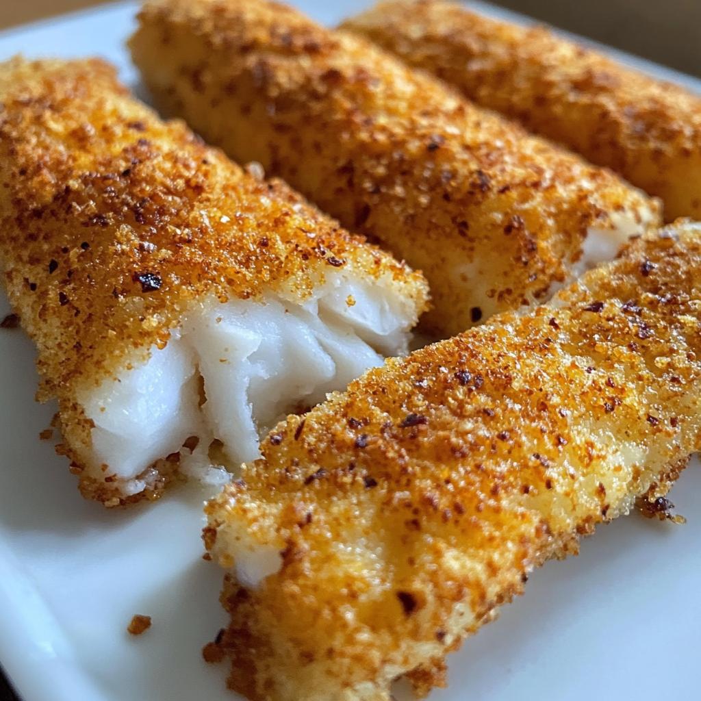 Crispy Baked Fish Sticks - detail 1