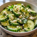 Cucumber-Cotija & Lime Salad