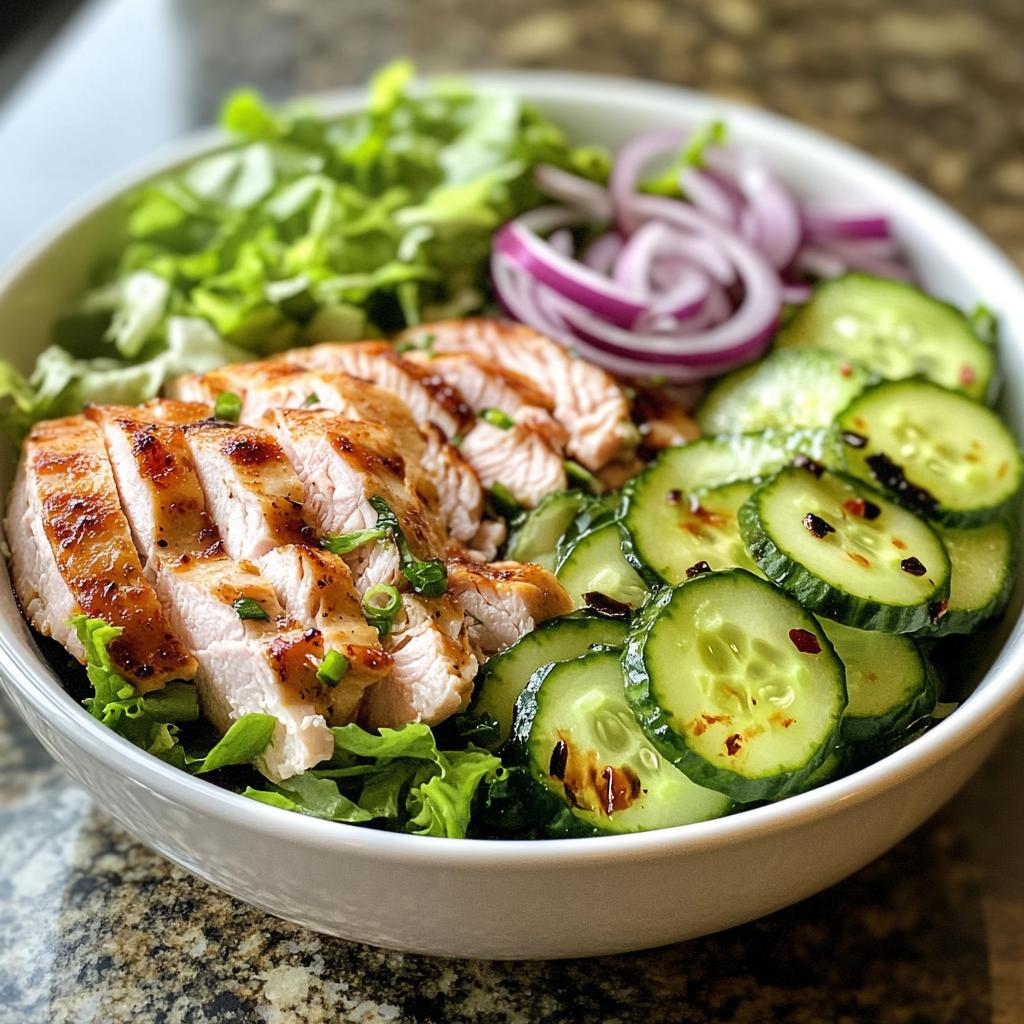 Cucumber Turkey Sub Salad - detail 1