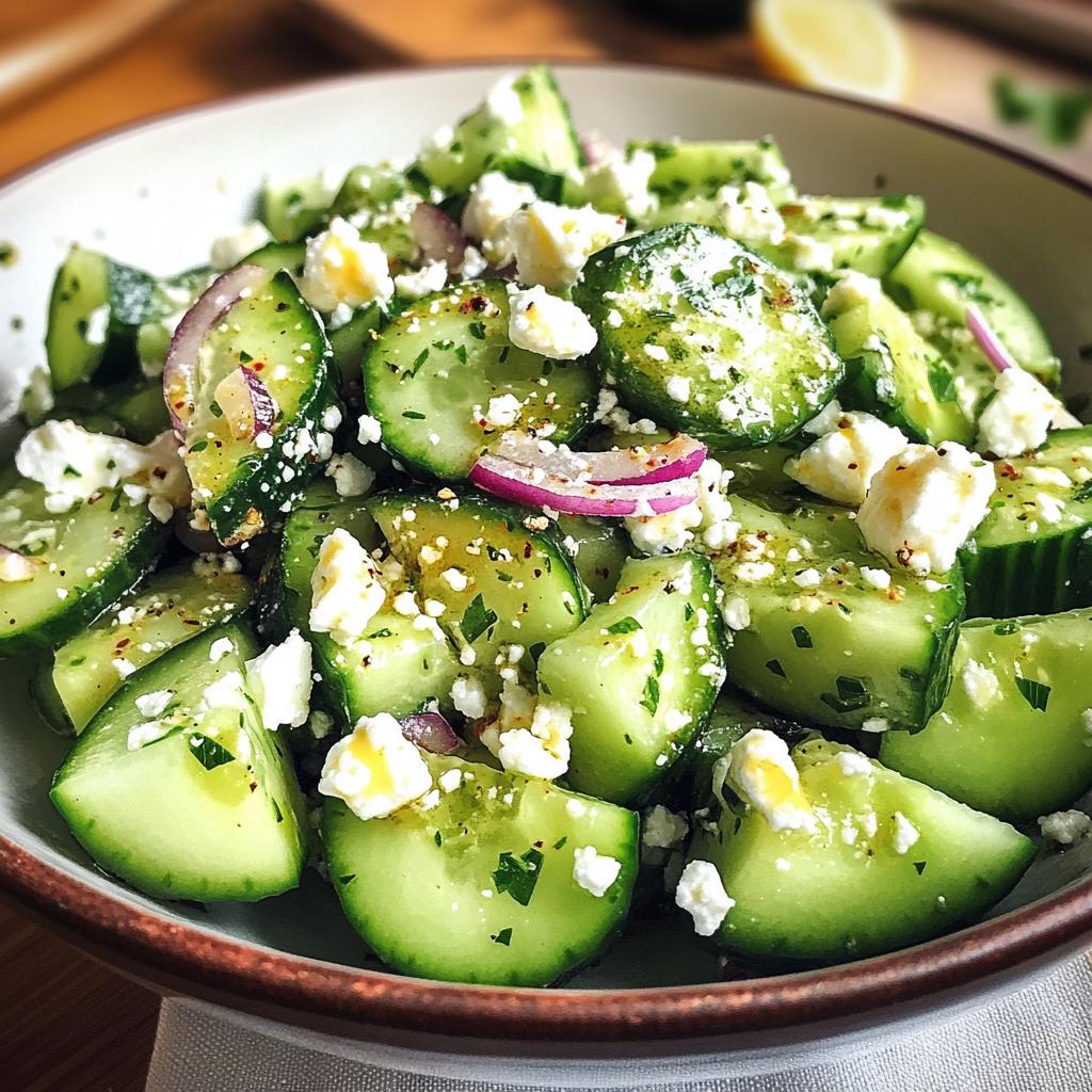 Loaded Cucumber & Avocado Salad - detail 1