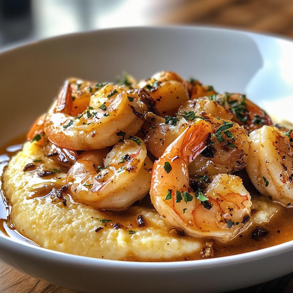 Shrimp and Grits - detail 1
