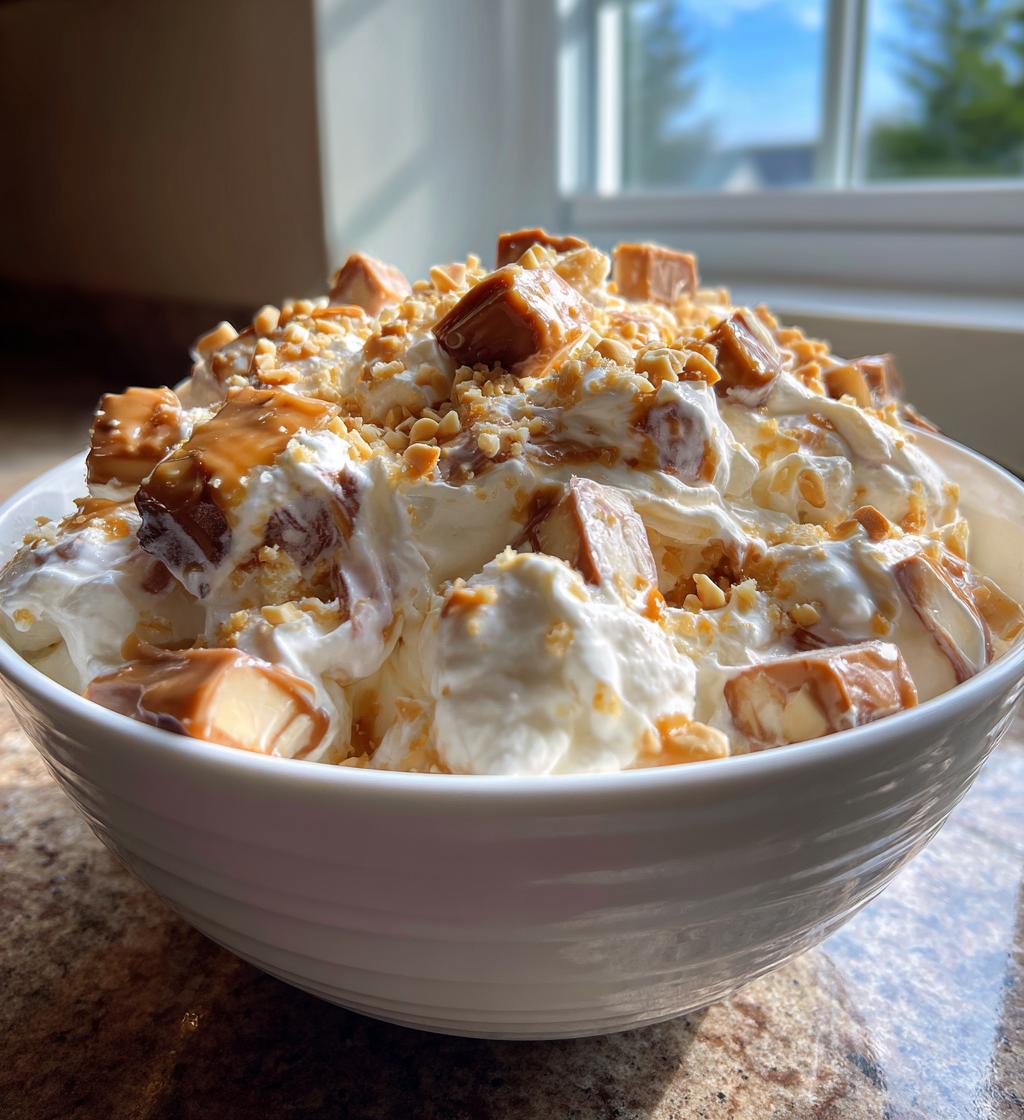 Snickers Salad - detail 1