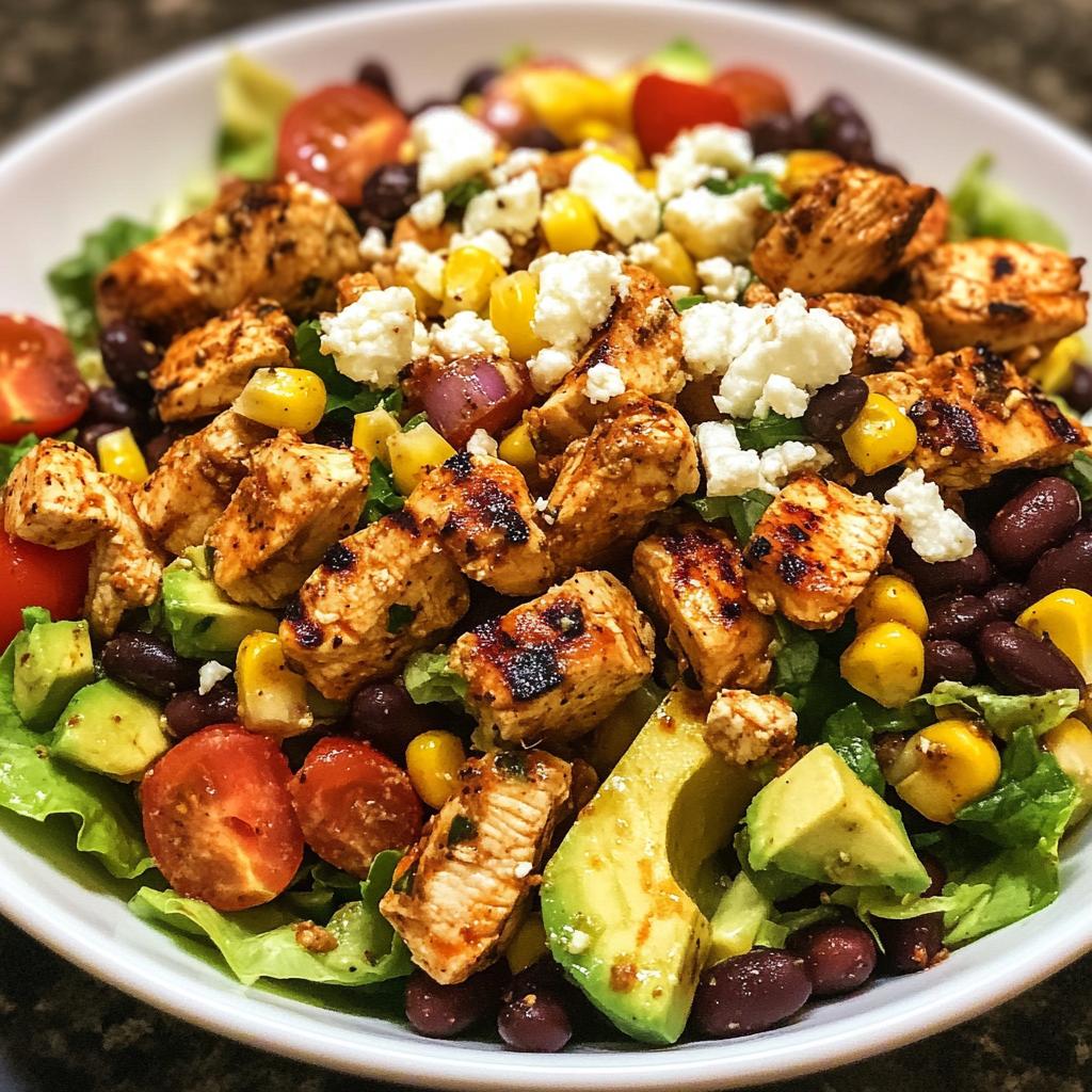 Southwestern Chopped Chicken Salad