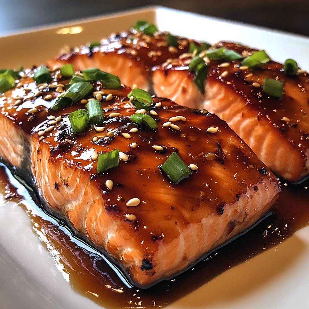 Teriyaki Glazed Salmon