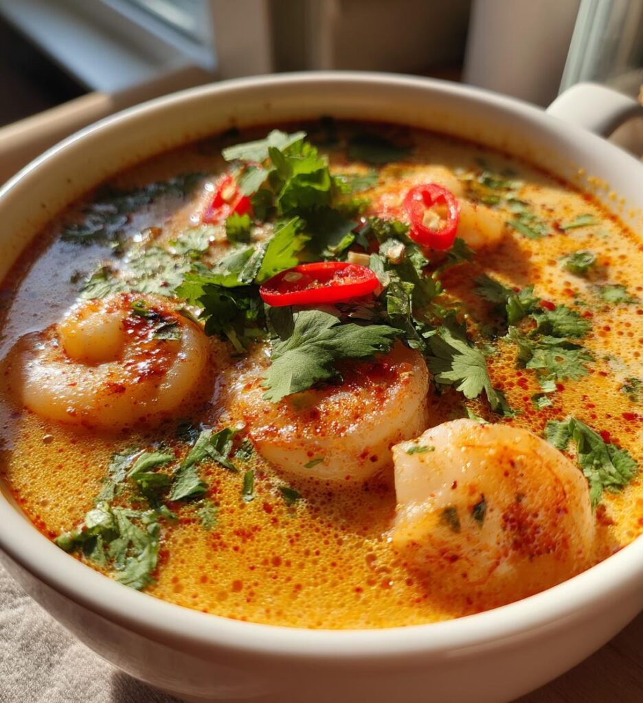 Thai Coconut Shrimp Soup