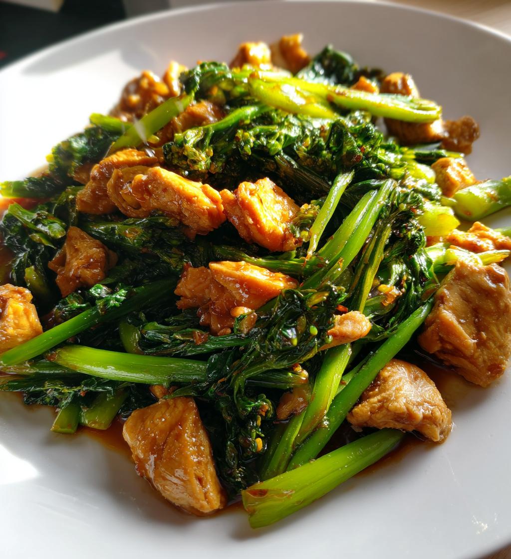 chinese broccoli chicken recipe - detail 1