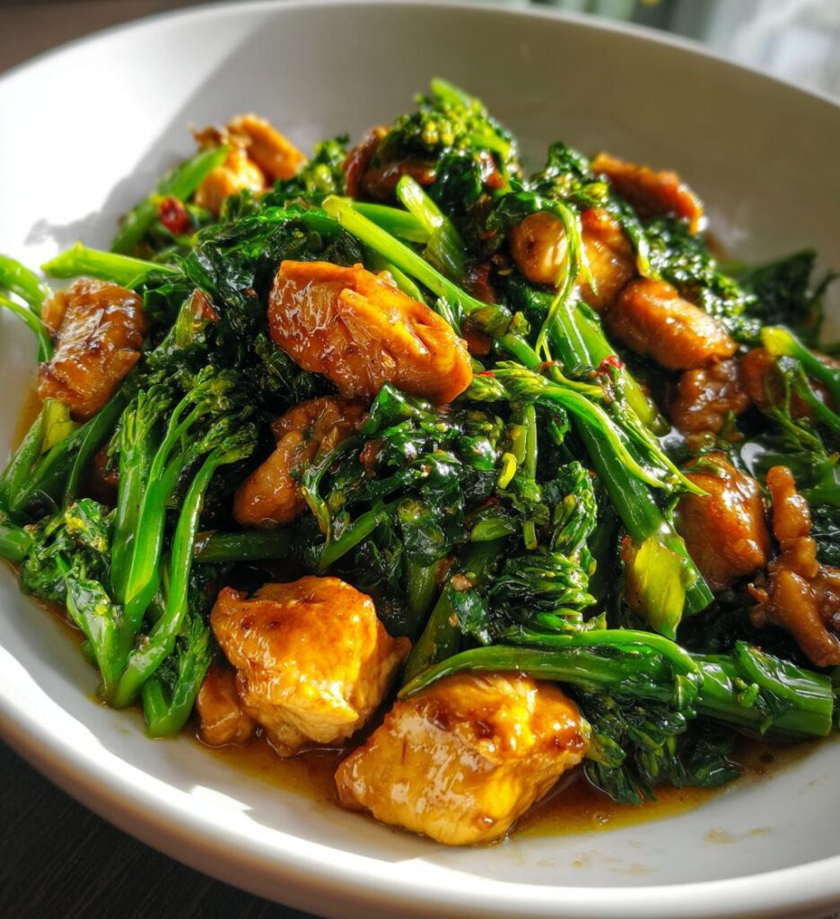 chinese broccoli chicken recipe