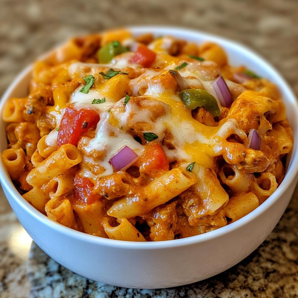 enchilada chicken pasta