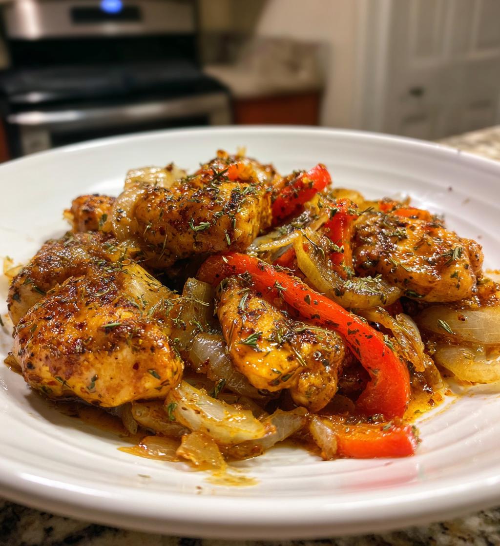 healthy skillet chicken - detail 1
