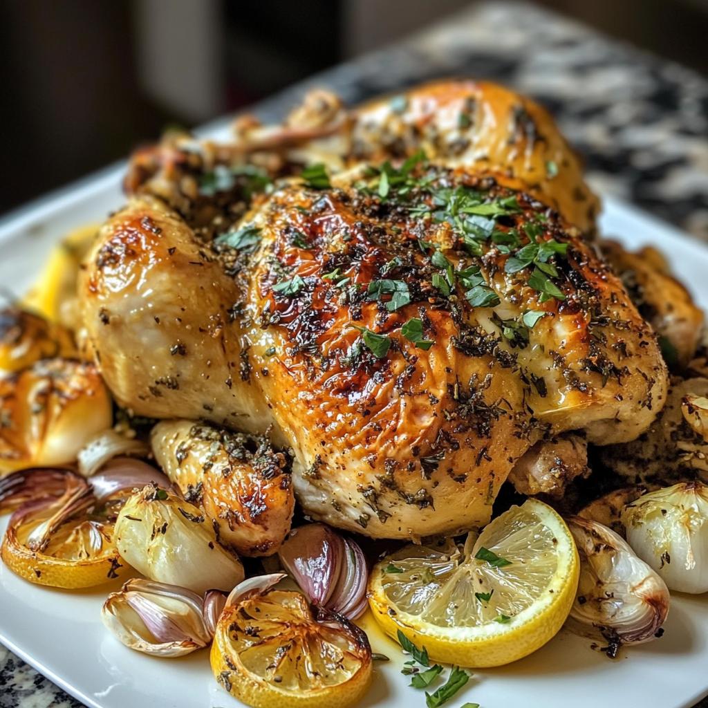 mediterranean roasted chicken - detail 1